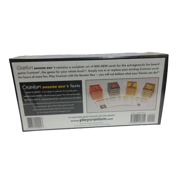 Cranium Booster Box 1 800 New Cards New Factory Sealed GREAT GIFT - Picture 3 of 3